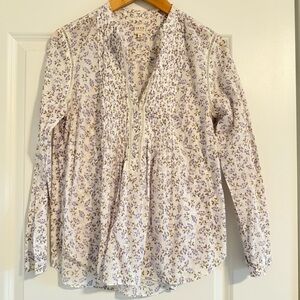 La Vie Rebecca Taylor Floral Top